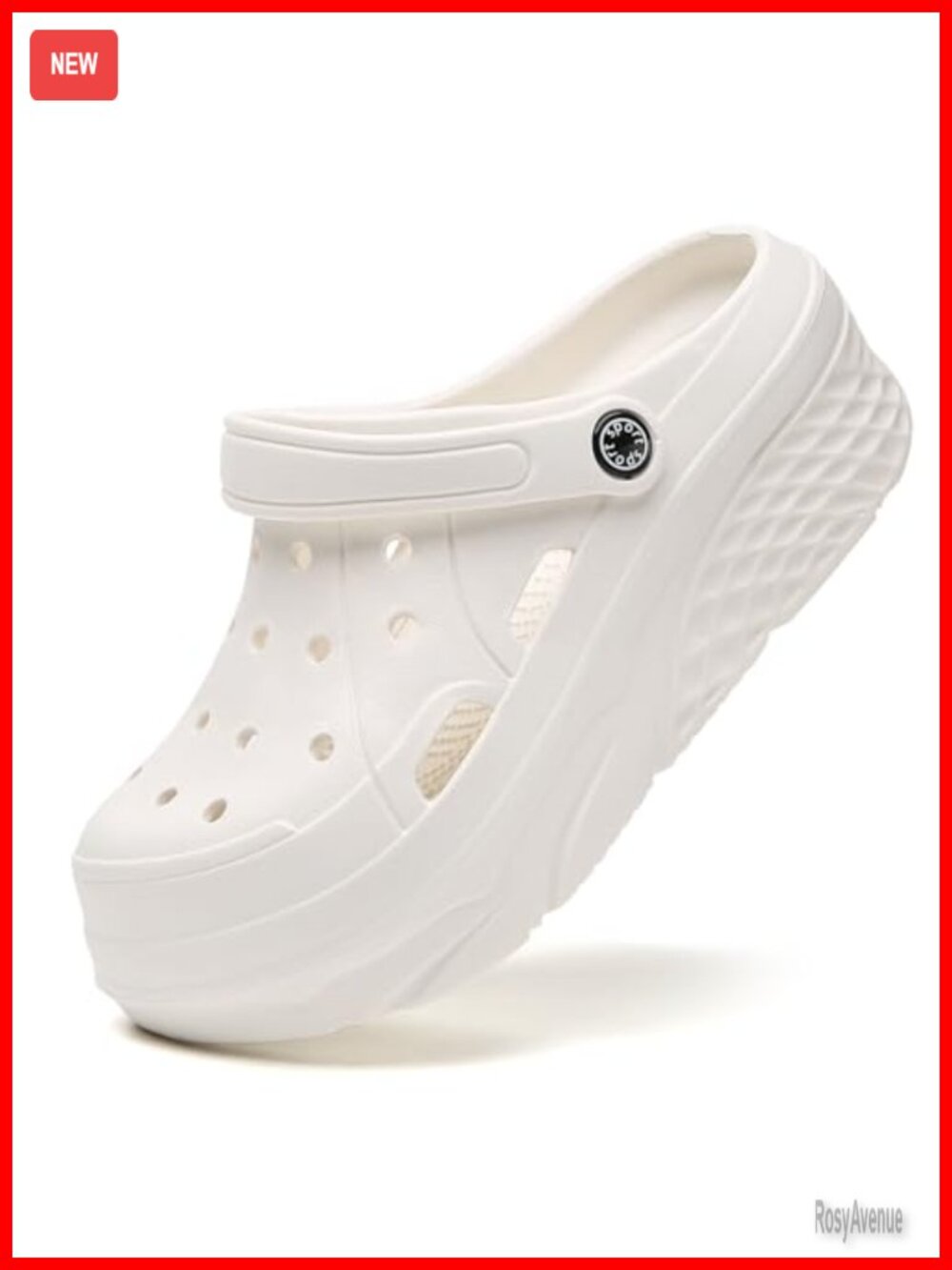 Women's Platform Clogs Slippers Slip On Wedge Sandals EVA Waterproof